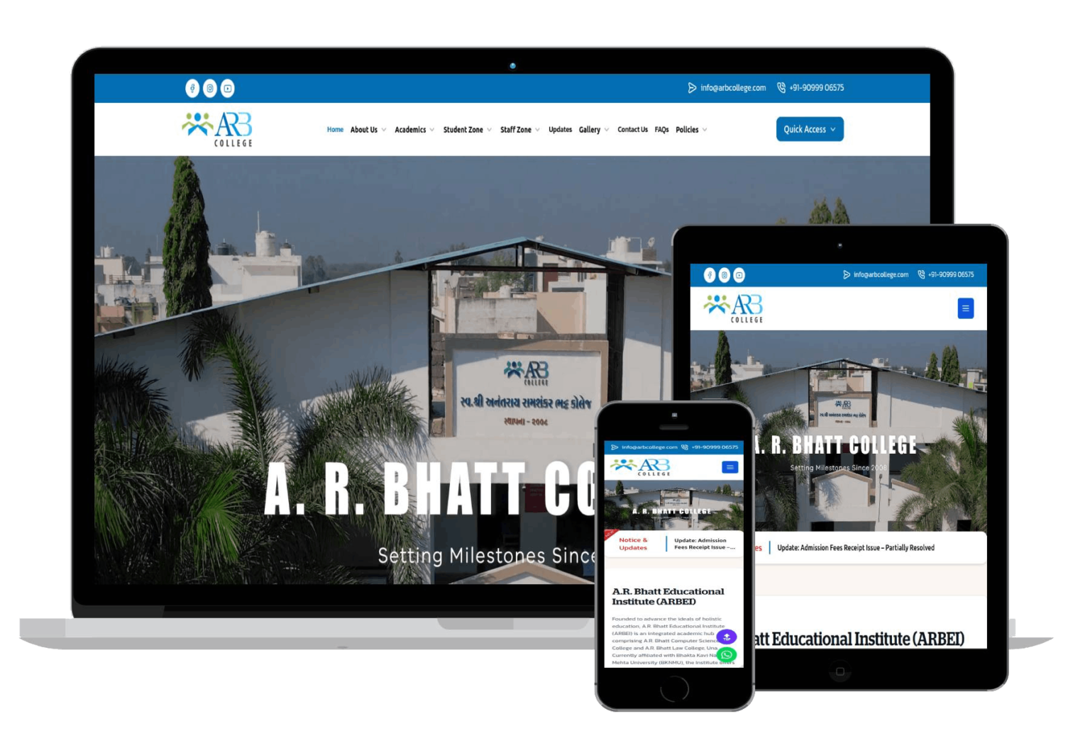 ARB College | Unity Infoway