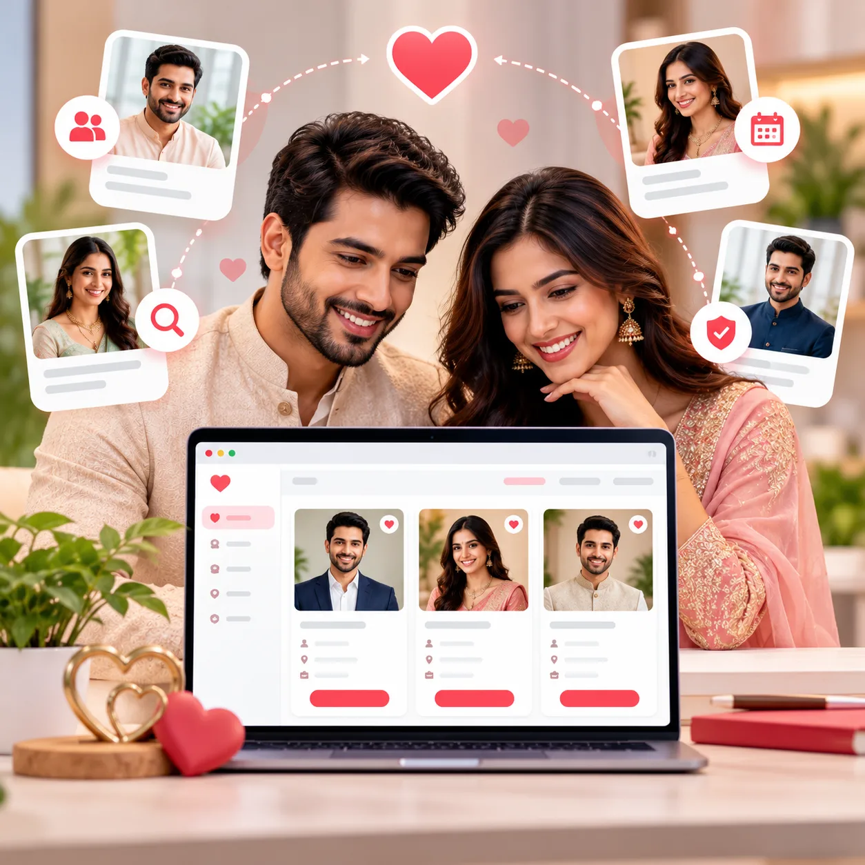 Love Matchmaking Laptop Moment