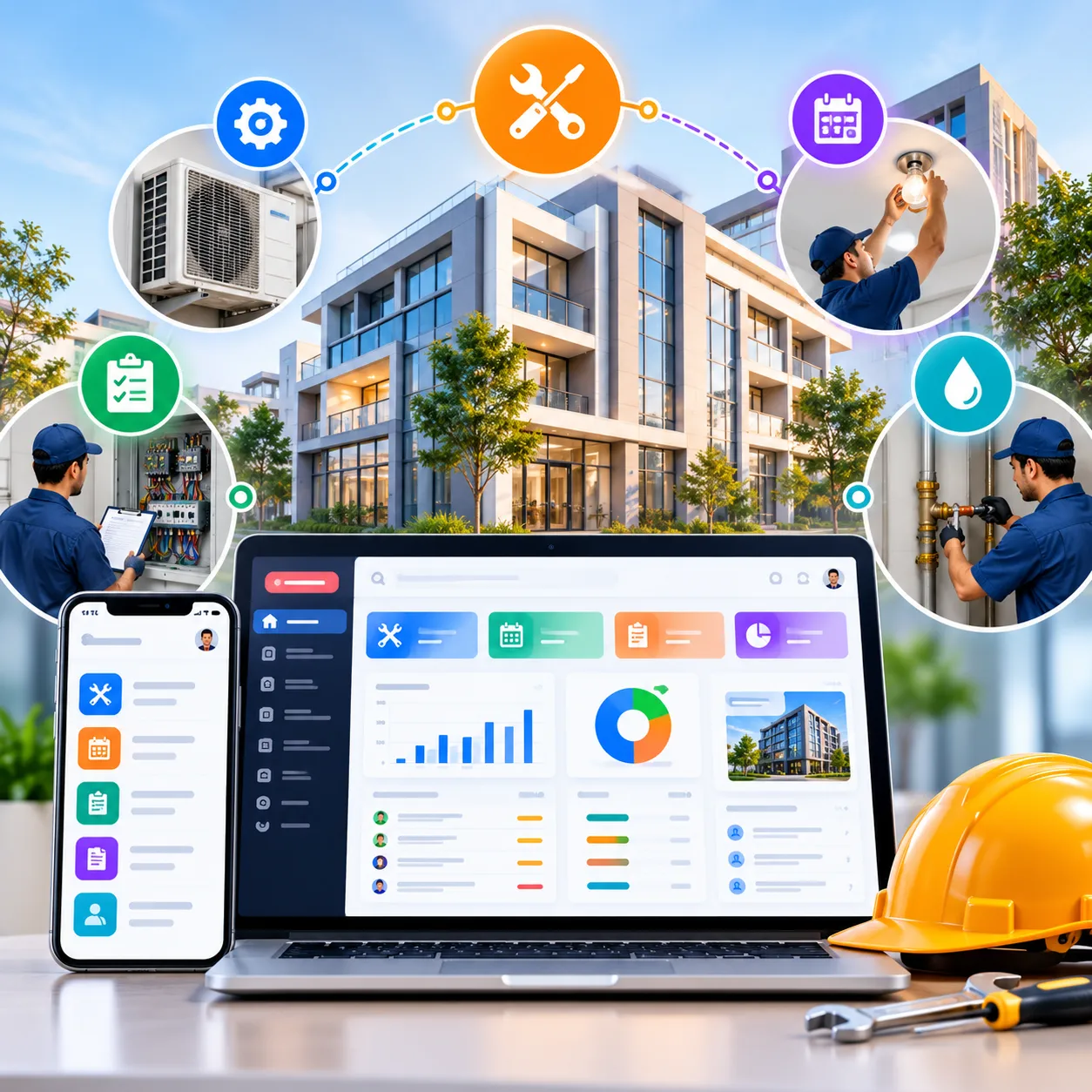 Smart Building Maintenance Dashboard